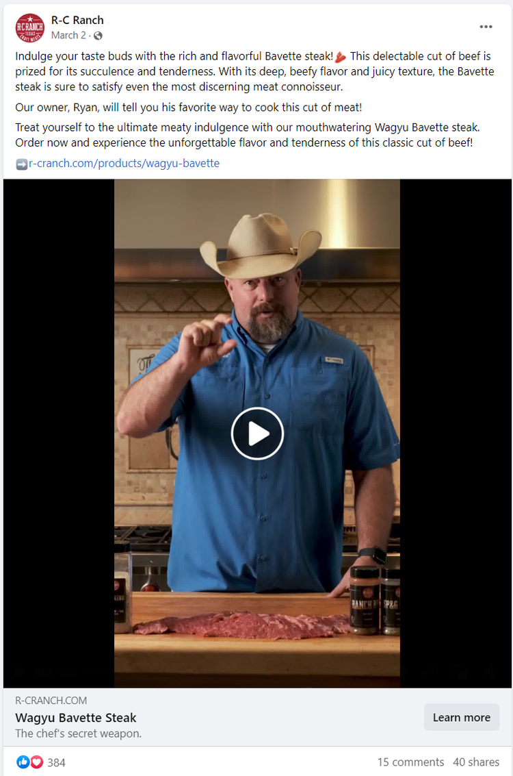 case study - r-c ranch, firebelly marketing