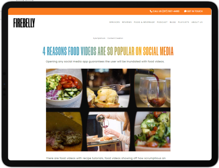 executive briefing: content creation made simple, firebelly marketing