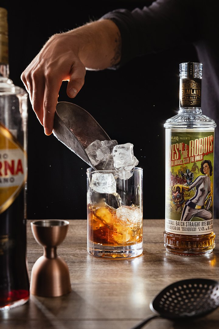 filmland spirits case study, firebelly marketing
